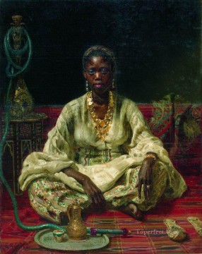  1876 Pintura - negra 1876 Ilya Repin